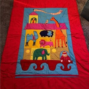 Colorful Animal Quilt